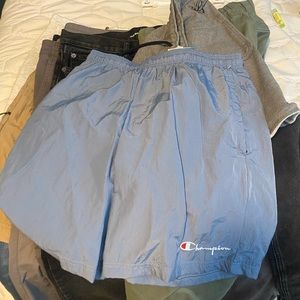 Blue champion shorts pacsun